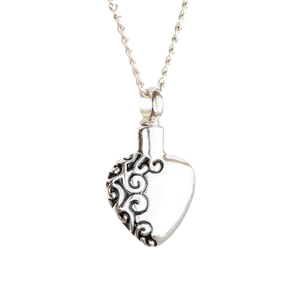 Retro Heart Necklace