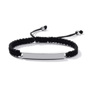 Black Woven Bracelet